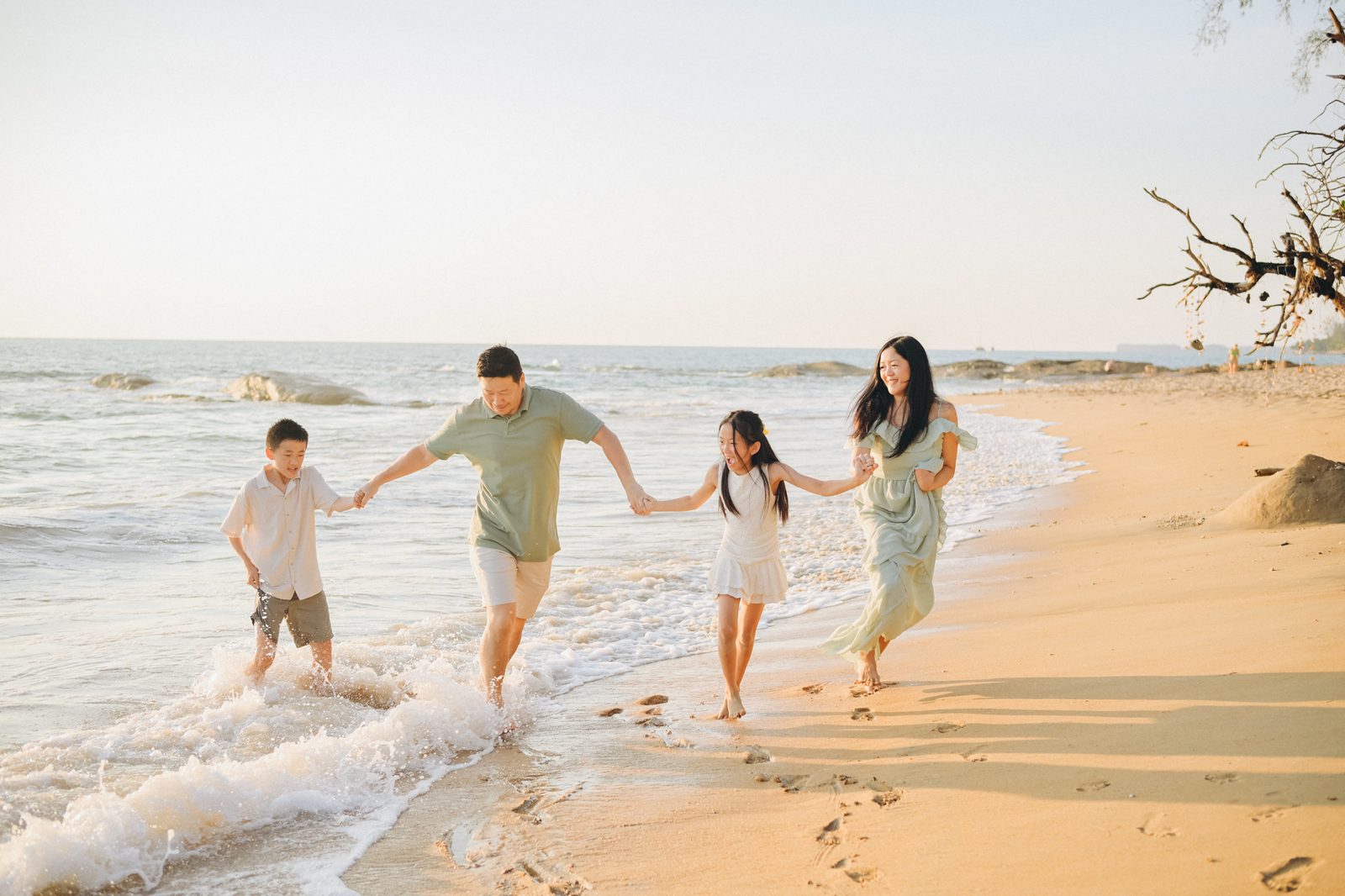 Photoshoot on Ko Kho Khao island near Khao Lak, Thailand